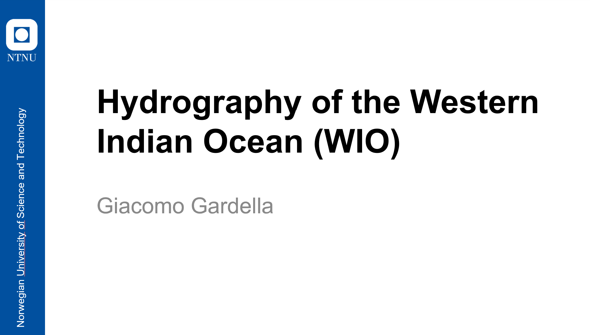 WIO currents